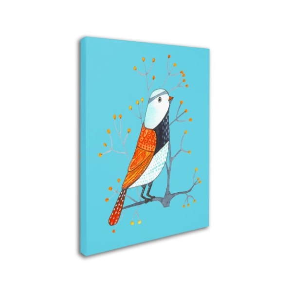 Michelle Campbell 'Bird Design 7' Canvas Art,18x24